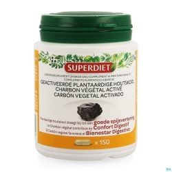 Superdiet Charbon Vegetal Active Caps 150