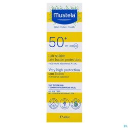 Mustela Sol Lait Tres Haute Protect. Ip50+ 40ml