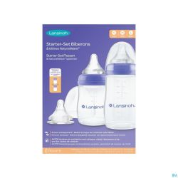Lansinoh Starter Bib&tetines Natural Wave 5 Prod.