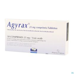 Agyrax 25mg Comp 50