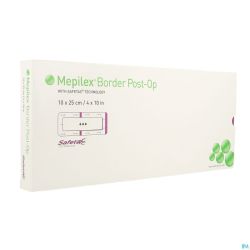 Mepilex Border Post-op Pans 10x25cm 5 496455