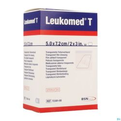 Leukomed T Pansement Steril 7,2cmx 5cm 50 7238100