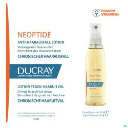 Ducray Neoptide Lot. A/chute Chron.femme 3x30ml Nf
