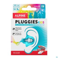 Alpine Pluggies Kids Bouchon Oreille 1p