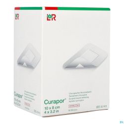 Curapor Pans Chirurg. Steril 8cmx10cm 50 32913