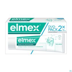 DENTIFRICE ELMEX® SENSITIVE PROFESSIONAL TUBE 2x75ML -1.50€