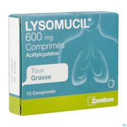 Lysomucil 600 Comp 10 X 600mg