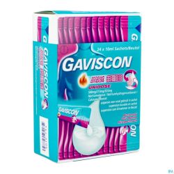Gaviscon Antireflux Antiacide Susp Buv. Sach 24