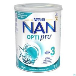 Nestlé NAN Optipro 3 Lait de Croissance Bébé 1+ 800g