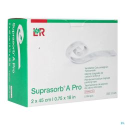Suprasorb A Pro Calcium Alg. Meche 2x45cm 5 33935