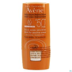 Avene Sol Spf50+ Stick Zones Sensibles 8ml
