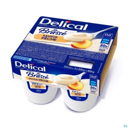 Delical Le Brasse Peche 4x200g