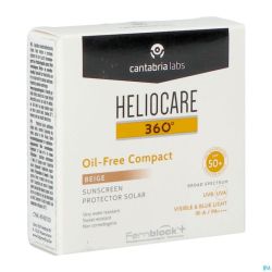 Heliocare 360° Oil Free Compact Spf50+ Beige 10g