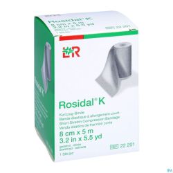 Rosidal K Bande Elast 8cmx5m 22201
