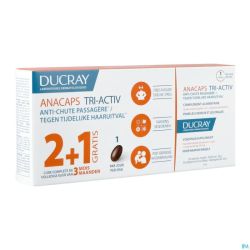 Ducray Anacaps Tri-activ Caps 3x30 2+1 Gratuit