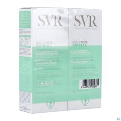 Svr Spirial Deo Creme 2x50ml Nf
