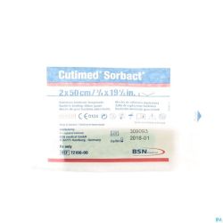 Cutimed Sorbact Meches 2x50cm 1 7216600