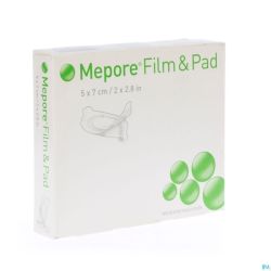 Mepore Film + Pad 5x 7cm 5 275210