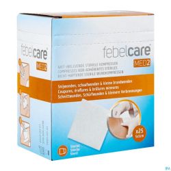 Febelcare Med2 Compr.n/adh. Ster. 5,0x 5,0cm 25x1