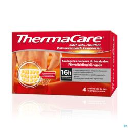 Thermacare Cp Chauffante Douleurs Dos 2x2 Promo