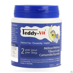 Teddy Vit Melisse+tilleur+camomille Gomme Ours 50