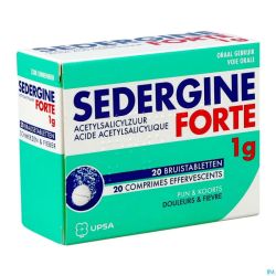 Sedergine Forte 1g Comp Efferv. 20
