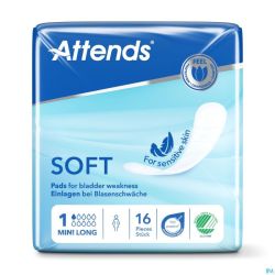 Attends Soft 1 Mini Long Couche Anatom. 1x16
