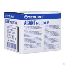 Terumo Aiguille Agani 22g 1 1/4 Rb Noir 100