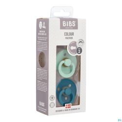 Bibs 2 Sucette Duo Mint/forest Lake 2