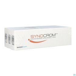 Synocrom Sol Ster Inj.intra Artic. Seringue 3x2ml