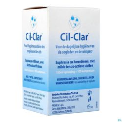 Cil-clar Hygiene Paupiere 100ml+cp 100 Nf