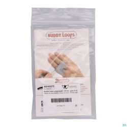 Buddy Loops Attelle Doigt 19mm Gris 5