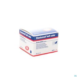 Elastomull Haft S/latex 6cmx20m Bleu 4537100
