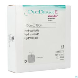 Duoderm E Bord Adh 10x10cm 5 H7970