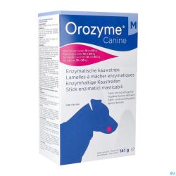 Orozyme Canine M Lamelle Enzym.chien 10-30kg 141g