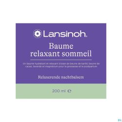 Lansinoh Baume Relaxant Sommeil Pot 200ml