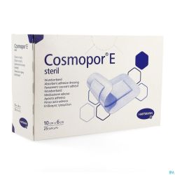 Cosmopor E Latexfree 10x6cm 25 P/s