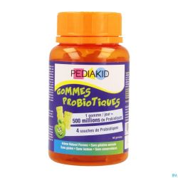 Pediakid Gommes Probiotiques Gommes A Macher 60