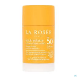 La rosee stick sol. huile abric. bio spf50+ 18g nf