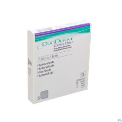 Duoderm Extra Mince Pans Hydro 7,5cmx7,5cm 5 H7951
