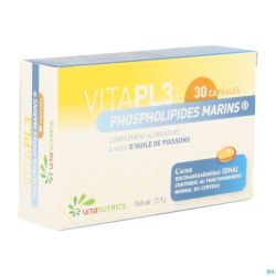 Vitapl3 Phospholipides Marins Caps 30