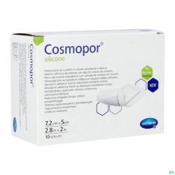 Cosmopor Silicone 7,2x 5cm 10