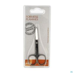Formes&flammes 44 Ciseaux Trousse Inox Rond 10cm