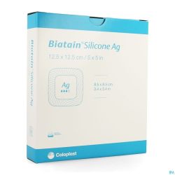 Biatain Silicone Ag 12,5cmx12,5cm 5 39638