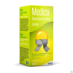 Medica Spray Pour La Gorge Lemon 30ml