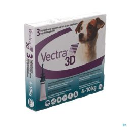 Vectra 3d Sol Spot-on Chien Pipet 3x1,6ml
