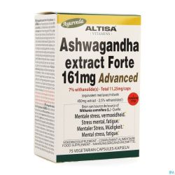 Altisa Ashwagandha Forte 161mg Advanced Caps 75