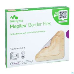 Mepilex Border Flex Pans 7,5x7,5cm 5 595250