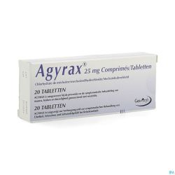 Agyrax 25mg Comp 20