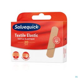 Salvequick Textile Pansements 20
